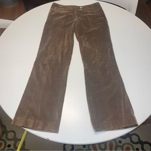 Robin Naylor Bay Head Brown Velvet Boot Cut Jeans 2